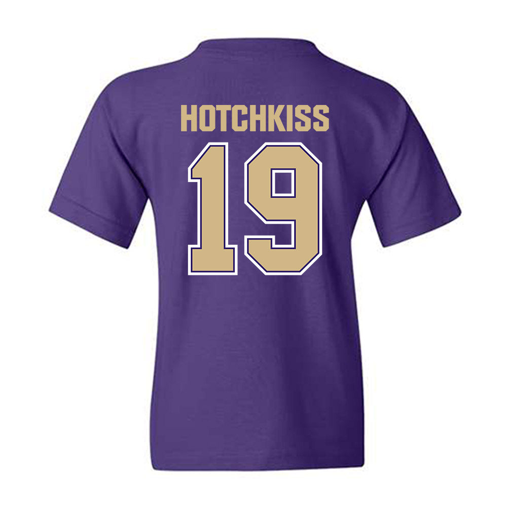 Washington - NCAA Baseball : Jackson Hotchkiss - Classic Shersey Youth T-Shirt-1