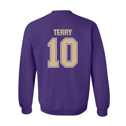 Washington - NCAA Baseball : Braeden Terry - Classic Shersey Crewneck Sweatshirt-1