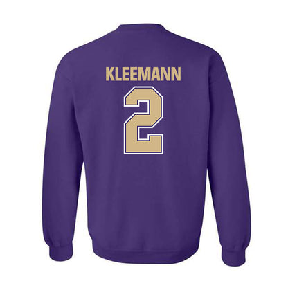 Washington - NCAA Men's Soccer : Philip Kleemann - Classic Shersey Crewneck Sweatshirt-1