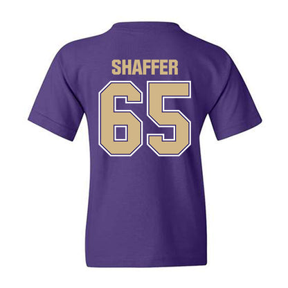 Washington - NCAA Football : Jack Shaffer - Classic Shersey Youth T-Shirt-1