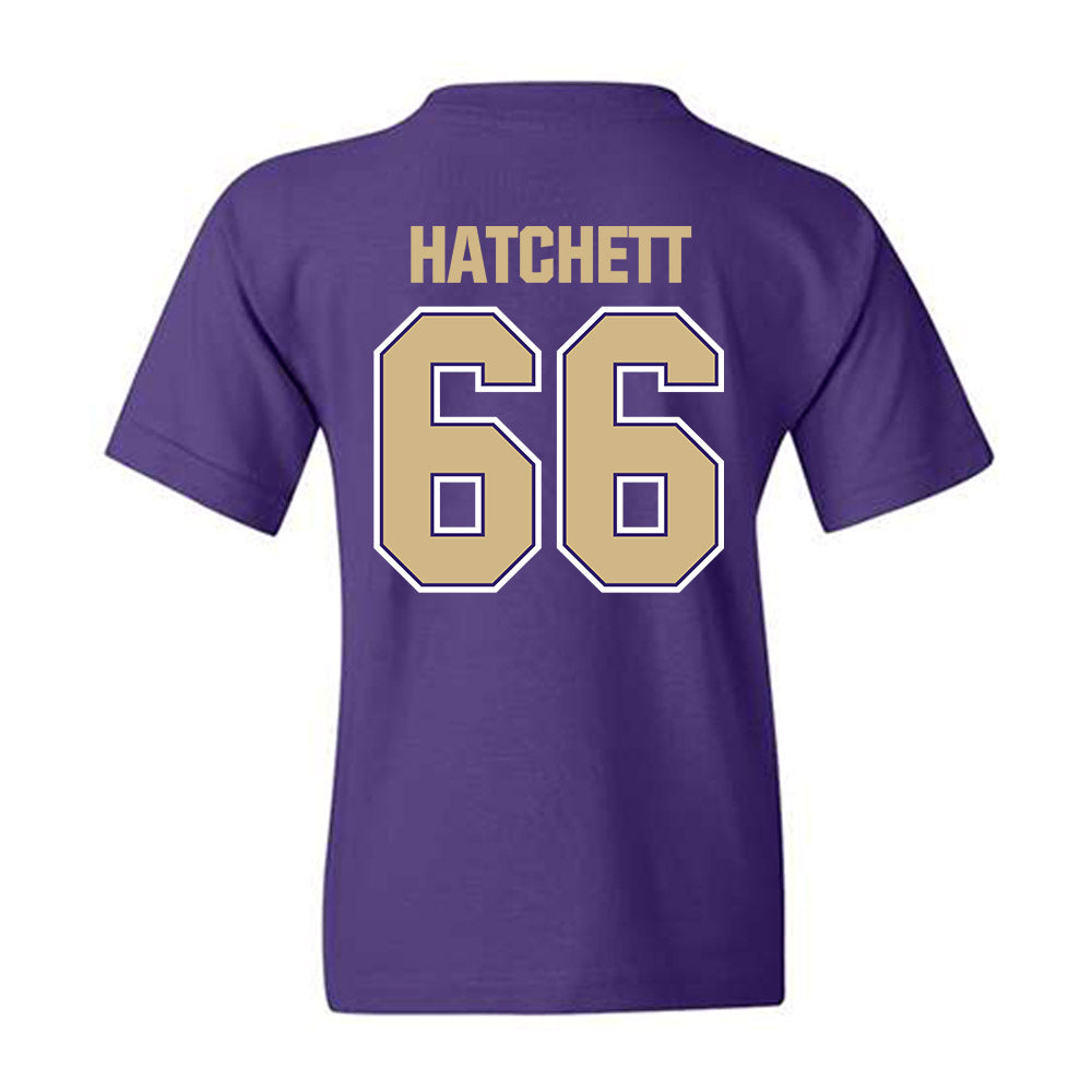 Washington - NCAA Football : Landen Hatchett - Classic Shersey Youth T-Shirt-1