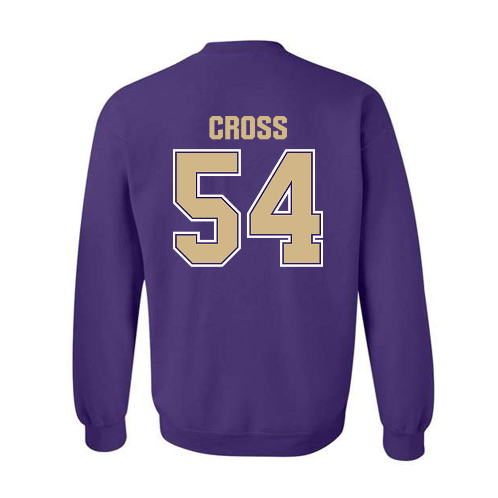 Washington - NCAA Football : Parker Cross - Classic Shersey Crewneck Sweatshirt-1