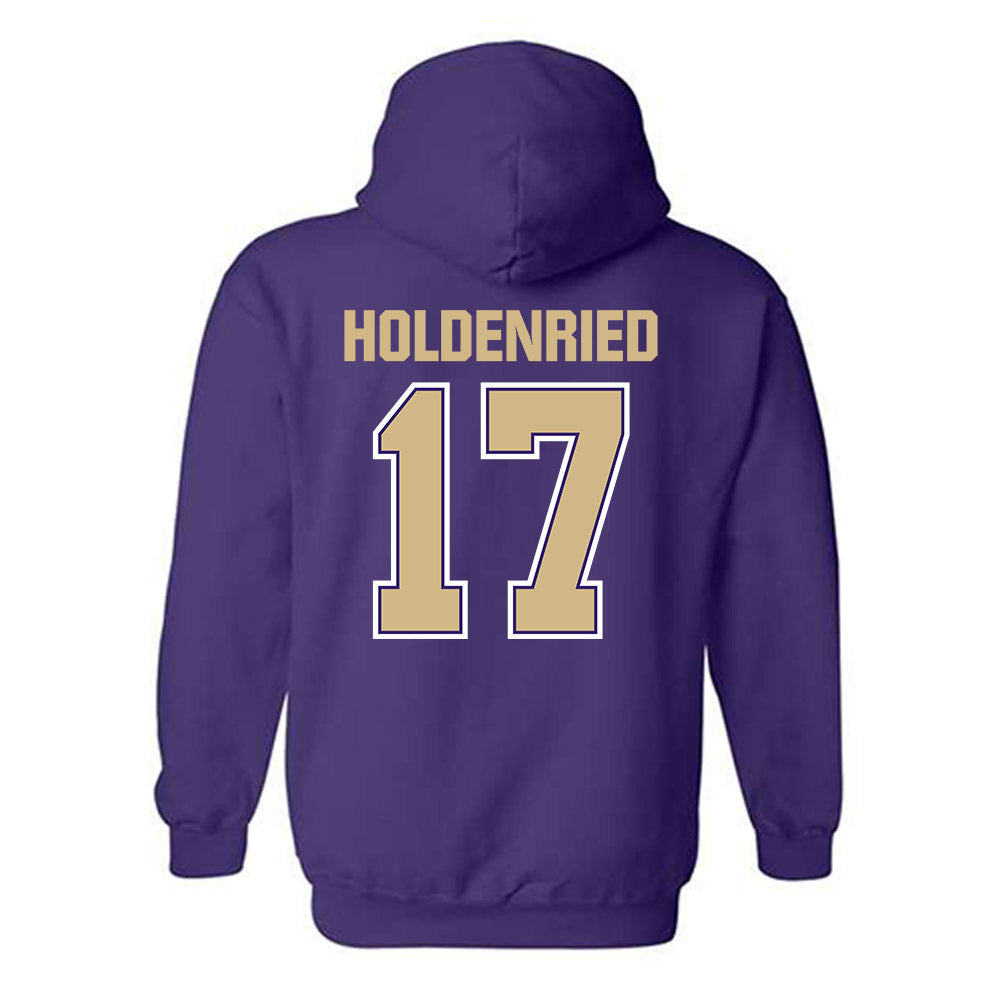 Washington - NCAA Women's Soccer : Jadyn Holdenried - Classic Shersey Hooded Sweatshirt-1