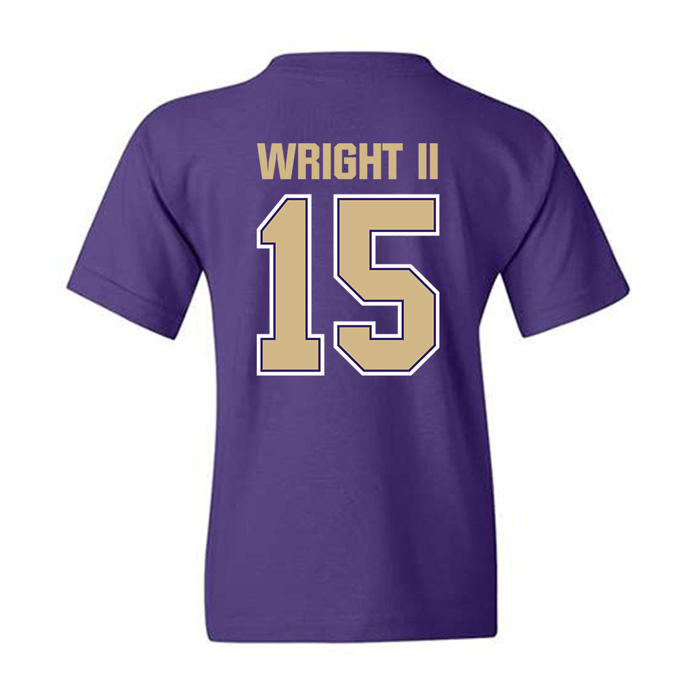 Washington - NCAA Football : Rahim Wright II - Classic Shersey Youth T-Shirt-1