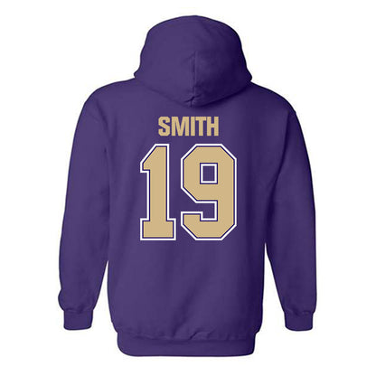 Washington - NCAA Football : Caleb Smith - Classic Shersey Hooded Sweatshirt-1