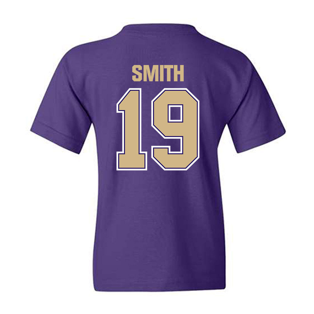 Washington - NCAA Football : Caleb Smith - Classic Shersey Youth T-Shirt-1