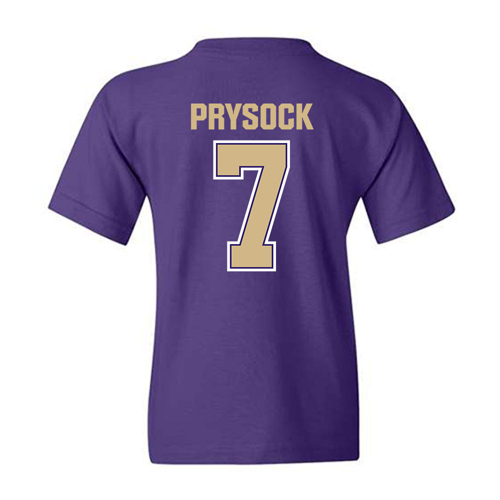 Washington - NCAA Football : Ephesians Prysock - Classic Shersey Youth T-Shirt-1