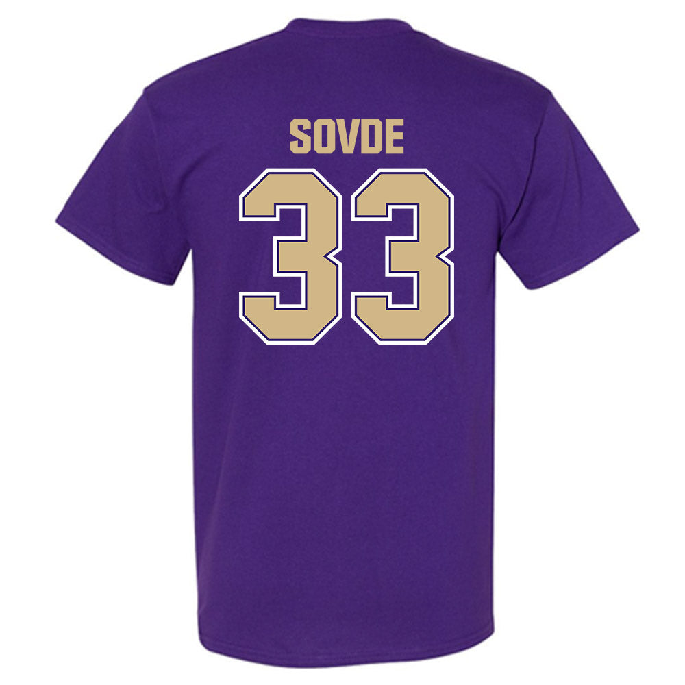Washington - NCAA Men's Soccer : Chad Sovde - Classic Shersey T-Shirt-1