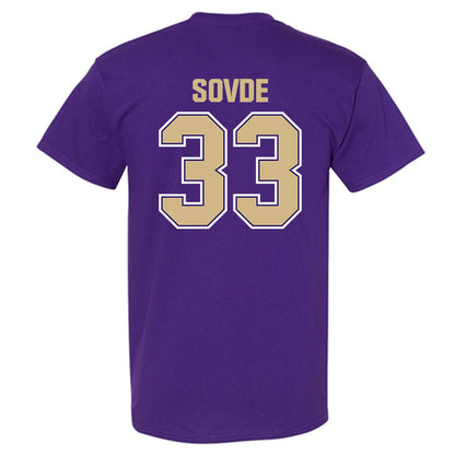 Washington - NCAA Men's Soccer : Chad Sovde - Classic Shersey T-Shirt-1