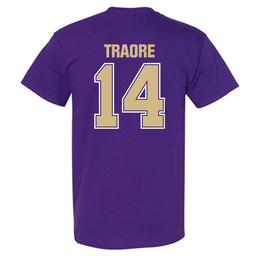 Washington - NCAA Men's Basketball : Mady Traore - Classic Shersey T-Shirt-1