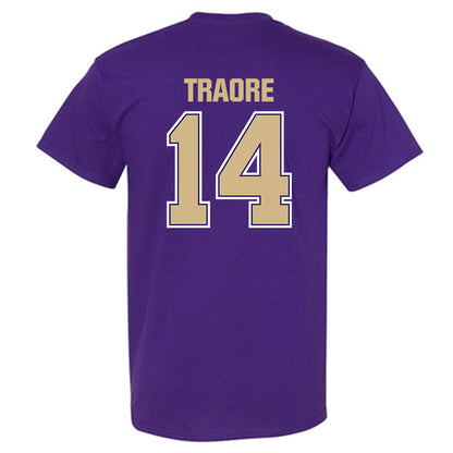 Washington - NCAA Men's Basketball : Mady Traore - Classic Shersey T-Shirt-1