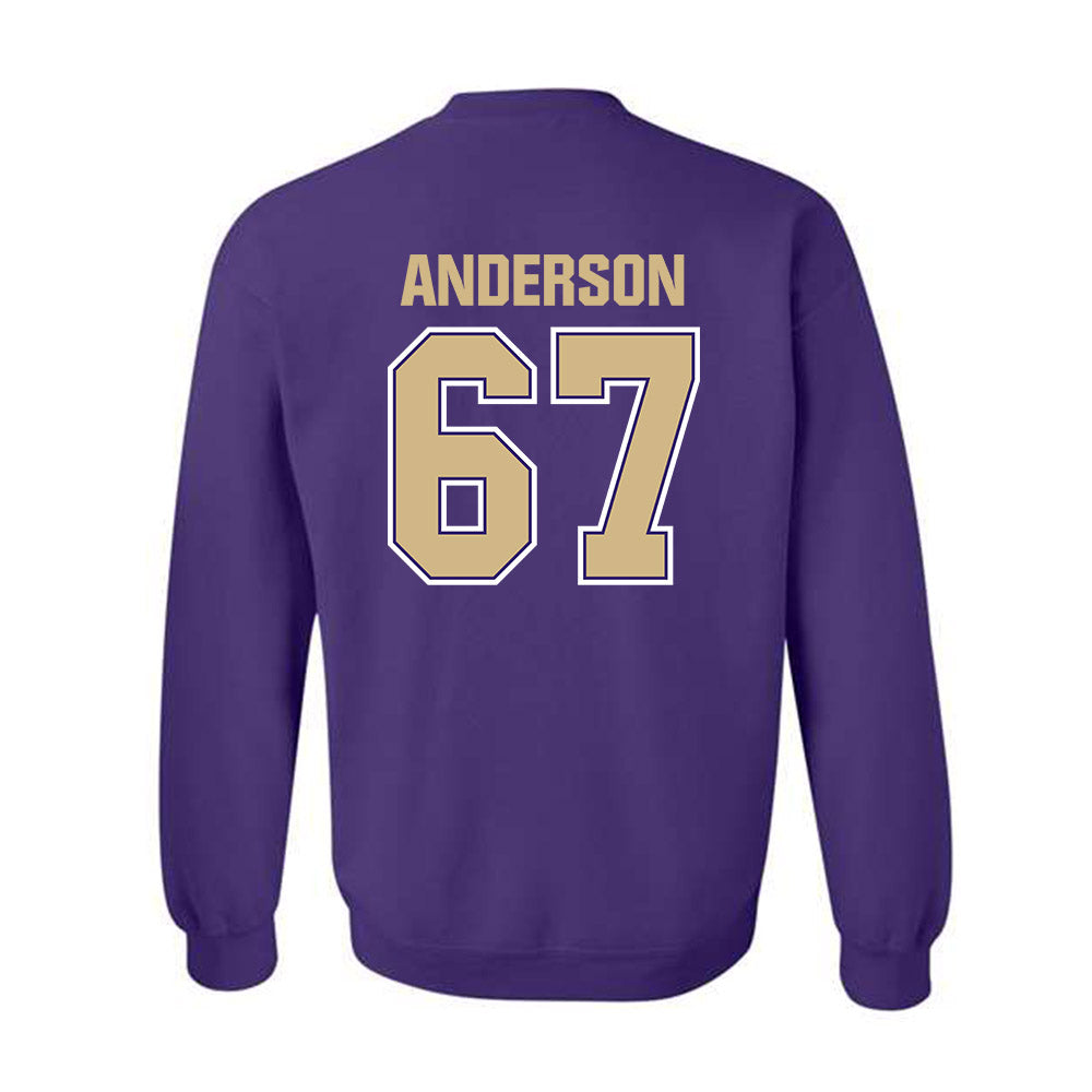 Washington - NCAA Football : Aidan Anderson - Classic Shersey Crewneck Sweatshirt-1