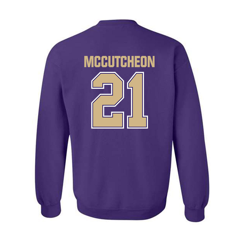 Washington - NCAA Football : Dyson McCutcheon - Classic Shersey Crewneck Sweatshirt-1