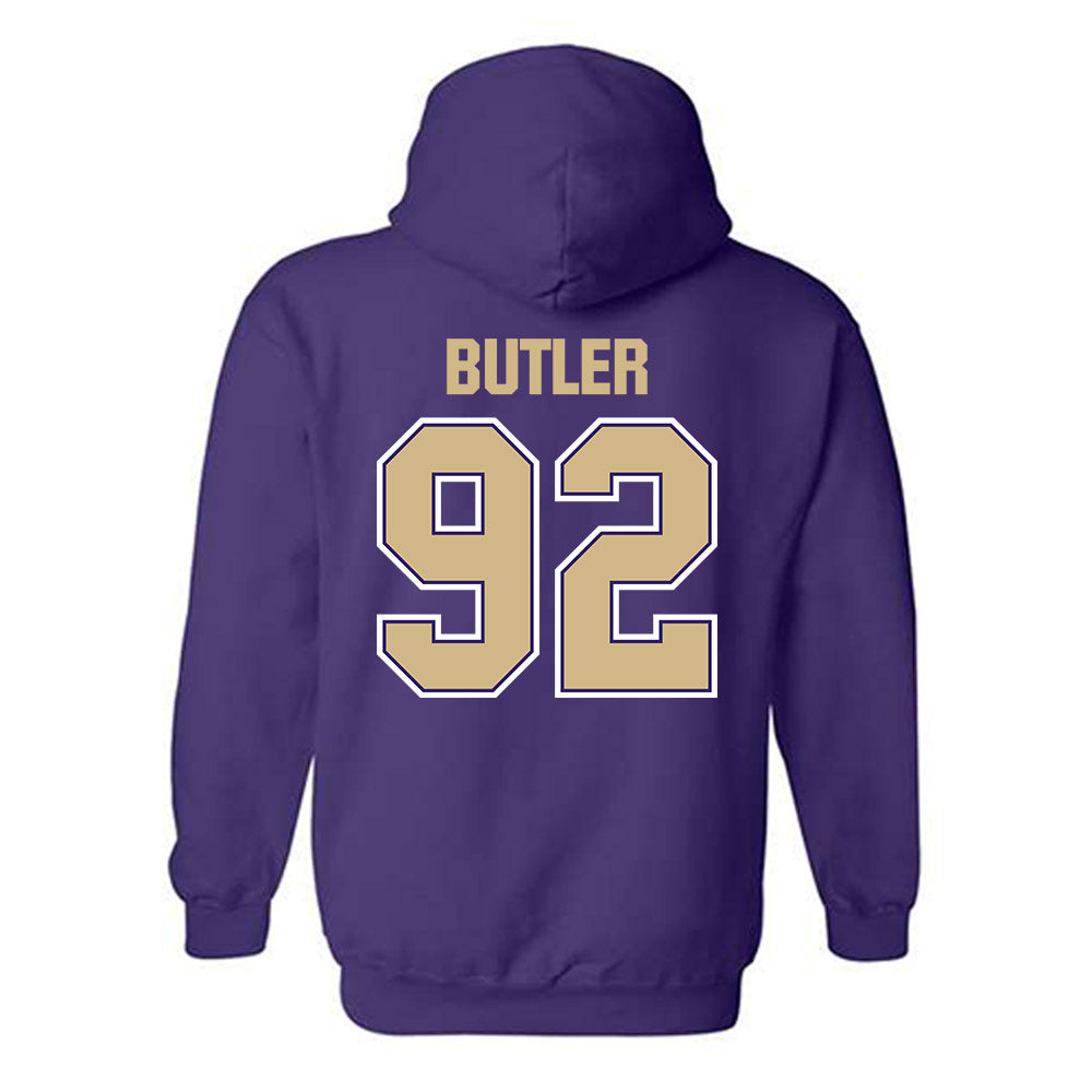 Washington - NCAA Football : Bryce Butler - Classic Shersey Hooded Sweatshirt-1