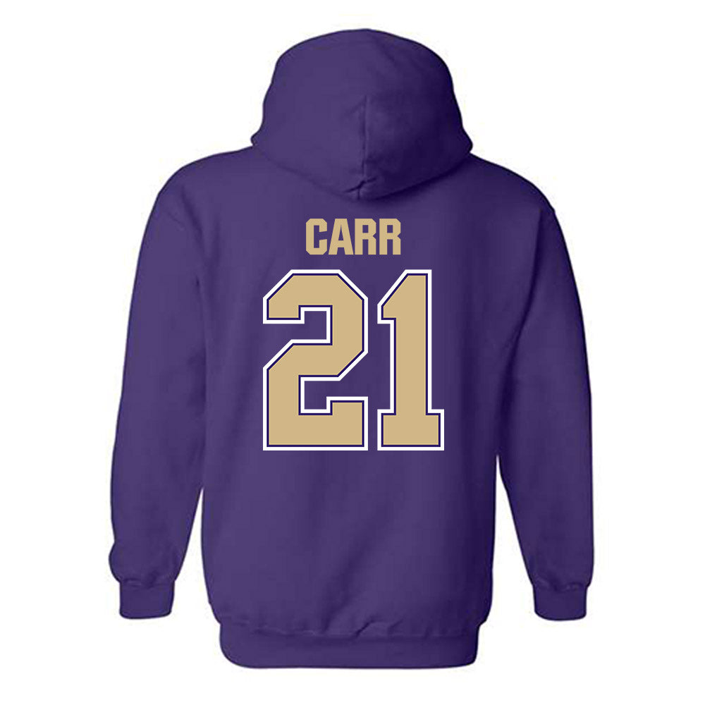 Washington - NCAA Football : Quaid Carr - Classic Shersey Hooded Sweatshirt-1