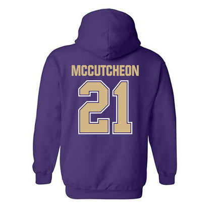 Washington - NCAA Football : Dyson McCutcheon - Classic Shersey Hooded Sweatshirt-1