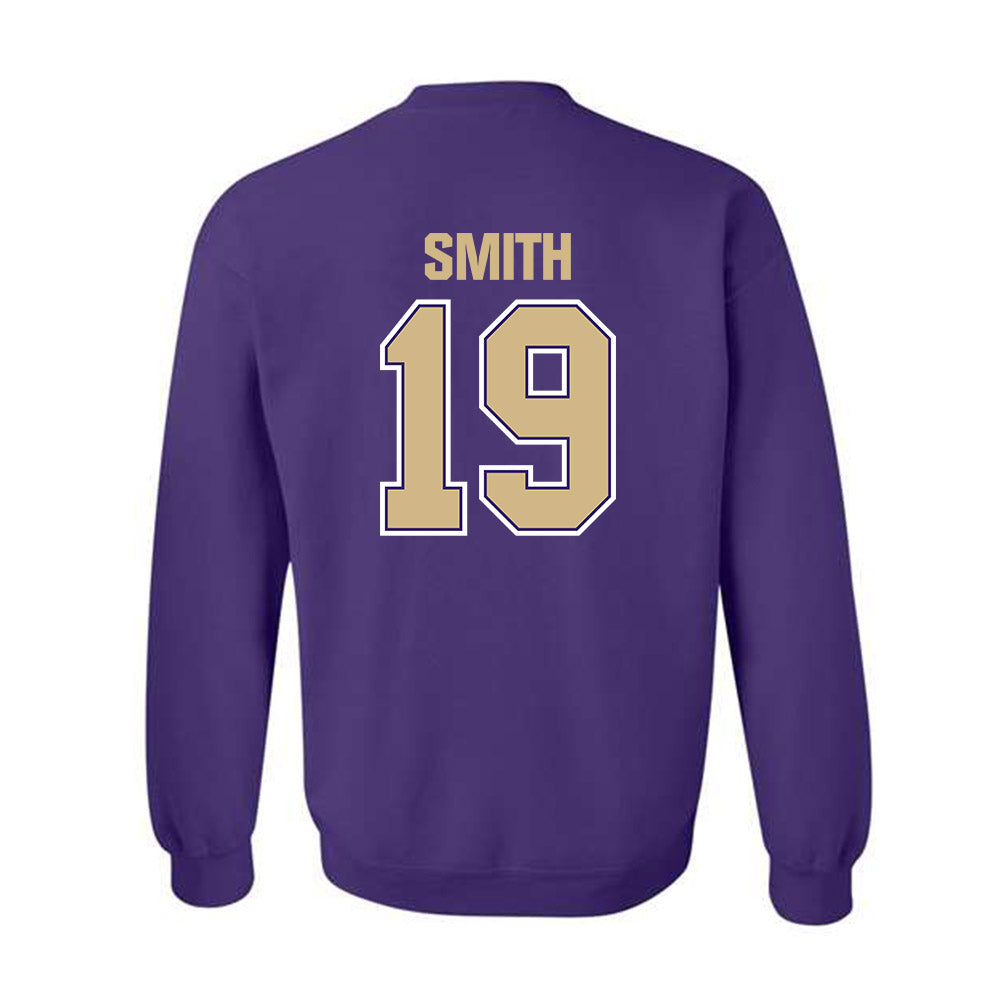 Washington - NCAA Football : Caleb Smith - Classic Shersey Crewneck Sweatshirt-1