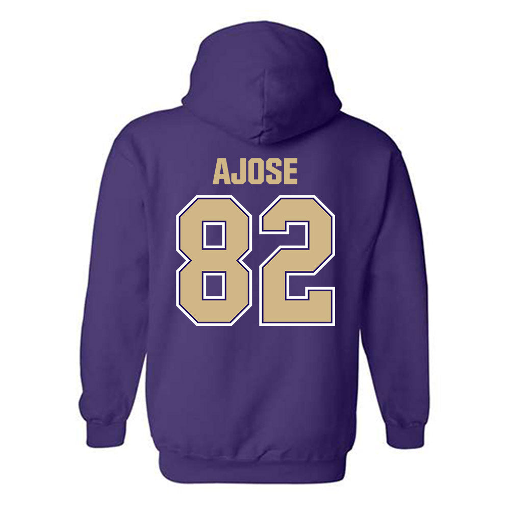 Washington - NCAA Football : Deji Ajose - Classic Shersey Hooded Sweatshirt-1