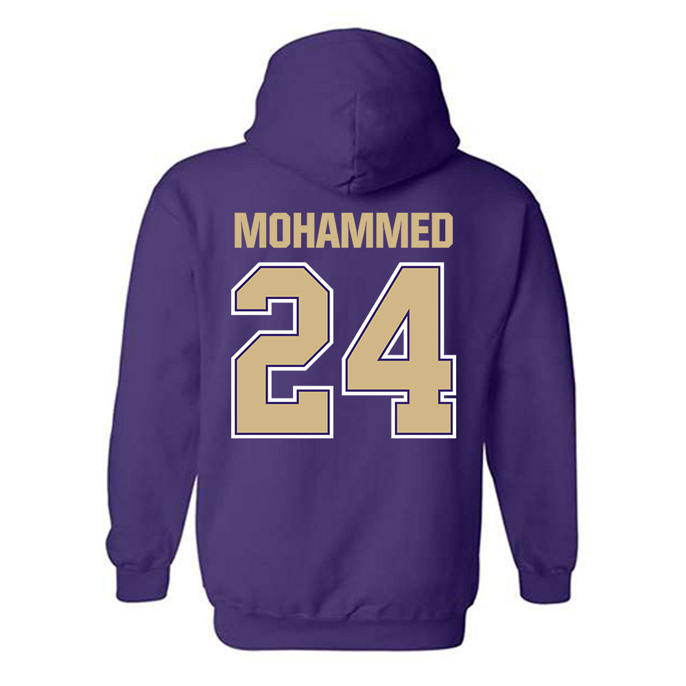 Washington - NCAA Football : Adam Mohammed - Classic Shersey Hooded Sweatshirt-1