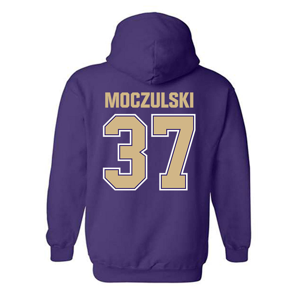 Washington - NCAA Football : Ethan Moczulski - Classic Shersey Hooded Sweatshirt-1