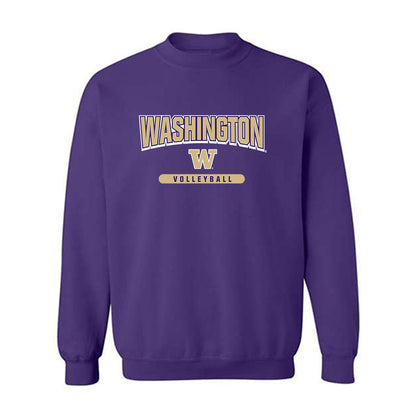 Washington - NCAA Women's Volleyball : Addy Azavedo - Classic Shersey Crewneck Sweatshirt-0