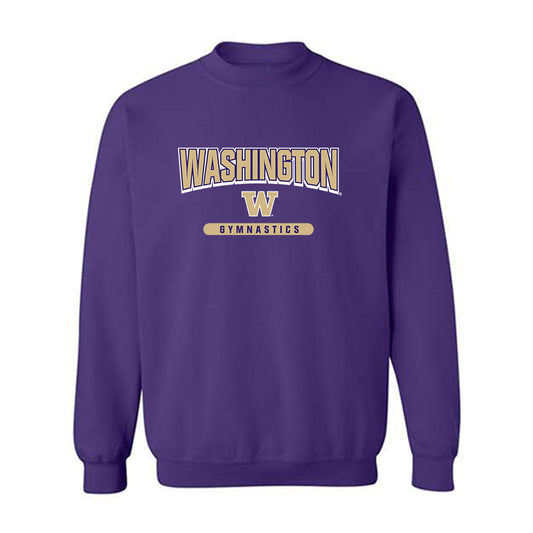Washington - NCAA Women's Gymnastics : Lydia Rak - Classic Shersey Crewneck Sweatshirt-0