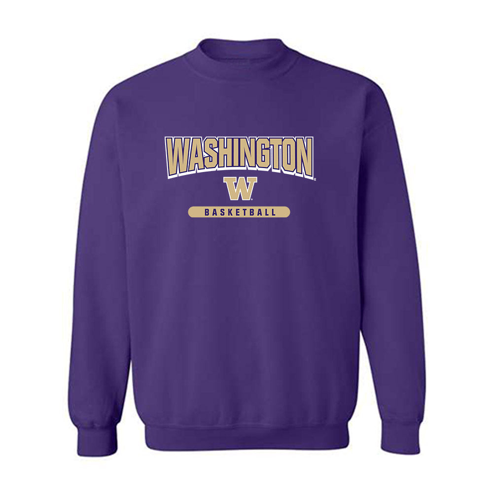 Washington - NCAA Men's Basketball : Wesley Yates III - Classic Shersey Crewneck Sweatshirt-0