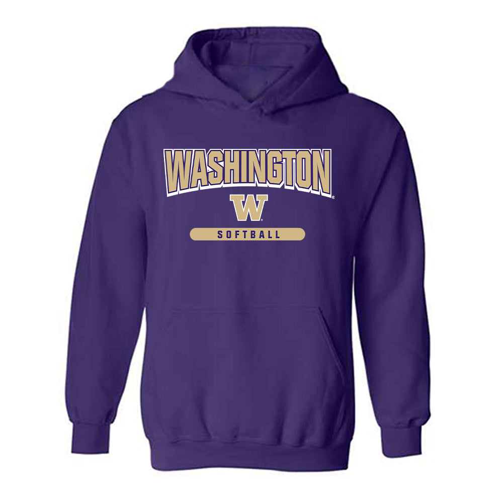 Washington - NCAA Softball : Jing Gardner - Classic Shersey Hooded Sweatshirt-0