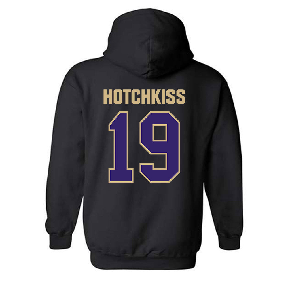 Washington - NCAA Baseball : Jackson Hotchkiss - Classic Shersey Hooded Sweatshirt-1