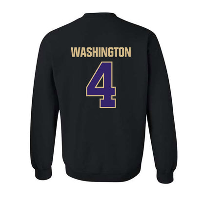 Washington - NCAA Football : Jordan Washington - Classic Shersey Crewneck Sweatshirt-1