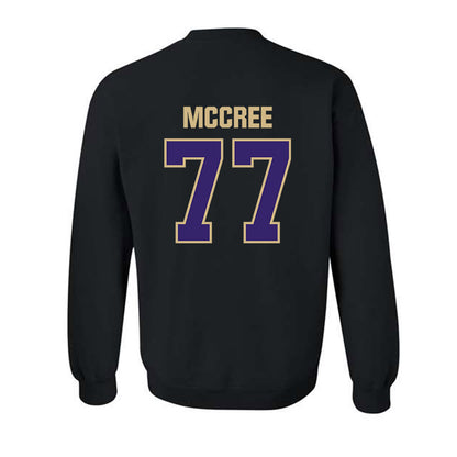 Washington - NCAA Football : Maximus McCree - Classic Shersey Crewneck Sweatshirt-1