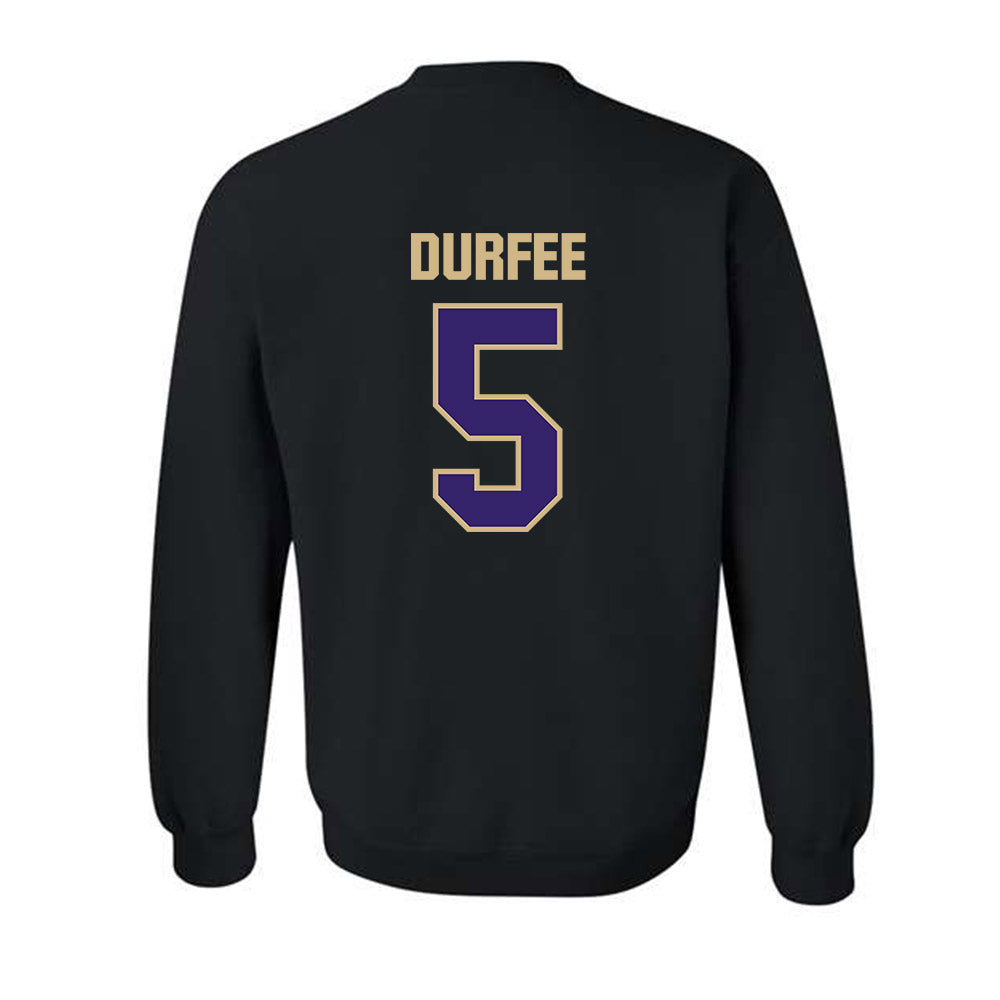Washington - NCAA Football : Zach Durfee - Classic Shersey Crewneck Sweatshirt-1