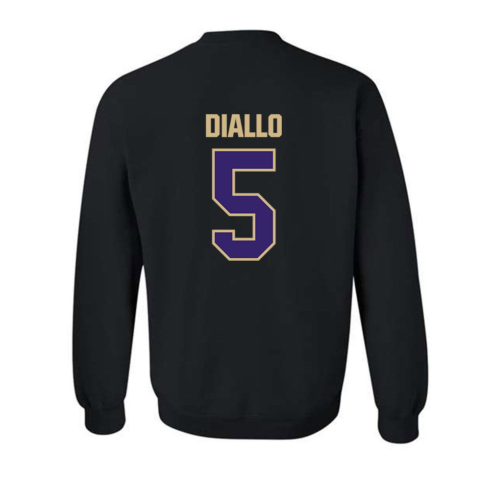 Washington - NCAA Men's Basketball : Zoom Diallo - Classic Shersey Crewneck Sweatshirt-1