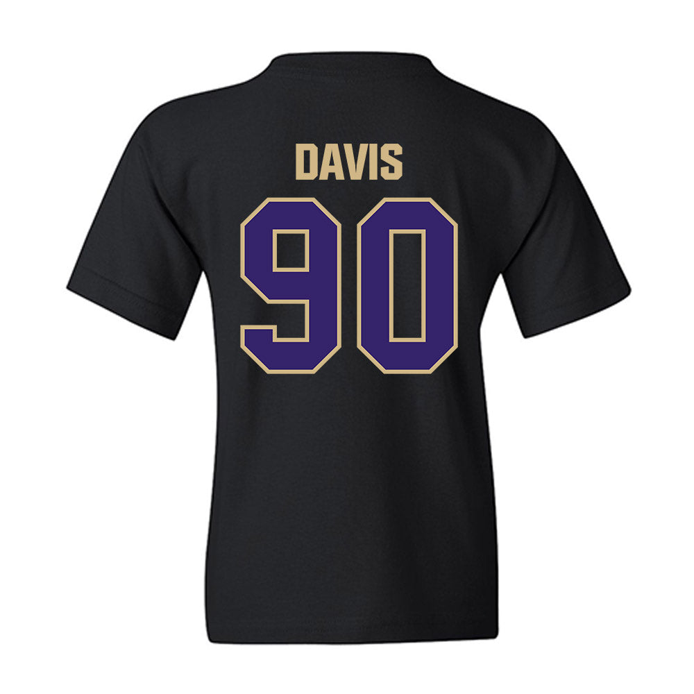 Washington - NCAA Football : Elinneus Davis - Classic Shersey Youth T-Shirt-1