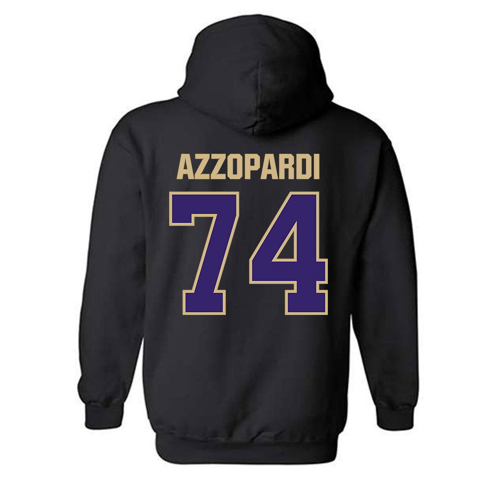 Washington - NCAA Football : Drew Azzopardi - Classic Shersey Hooded Sweatshirt-1