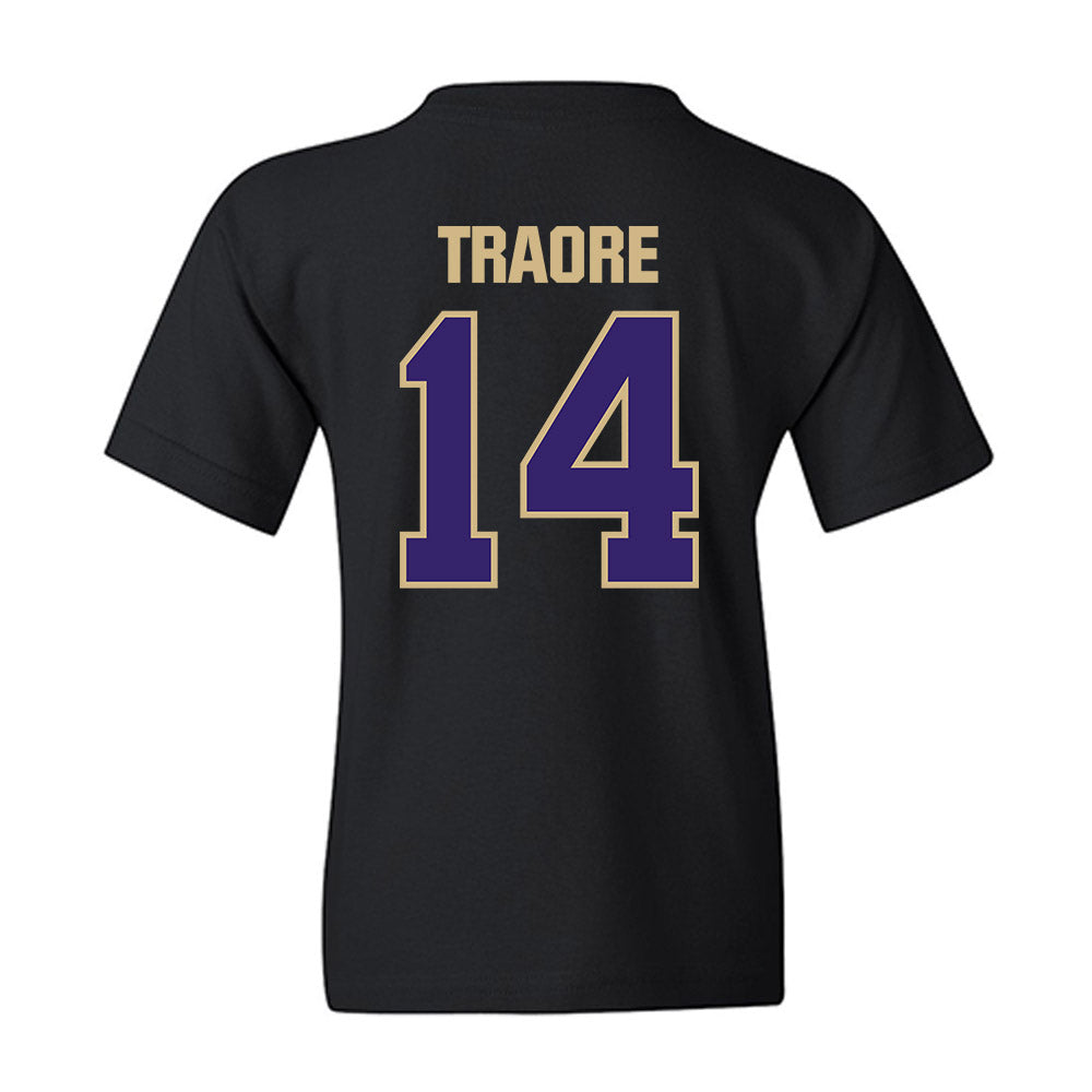 Washington - NCAA Men's Basketball : Mady Traore - Classic Shersey Youth T-Shirt-1