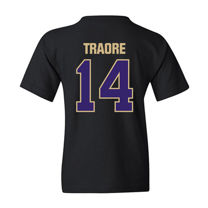 Washington - NCAA Men's Basketball : Mady Traore - Classic Shersey Youth T-Shirt-1