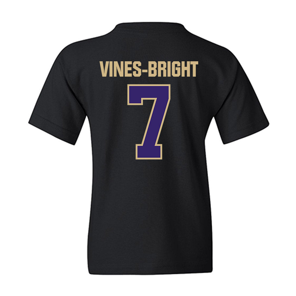 Washington - NCAA Football : Raiden Vines-Bright - Classic Shersey Youth T-Shirt-1