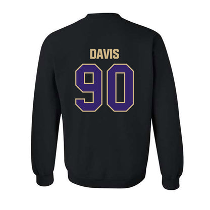 Washington - NCAA Football : Elinneus Davis - Classic Shersey Crewneck Sweatshirt-1