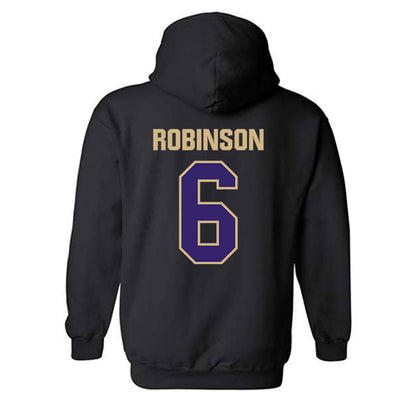 Washington - NCAA Football : Dylan Robinson - Classic Shersey Hooded Sweatshirt-1