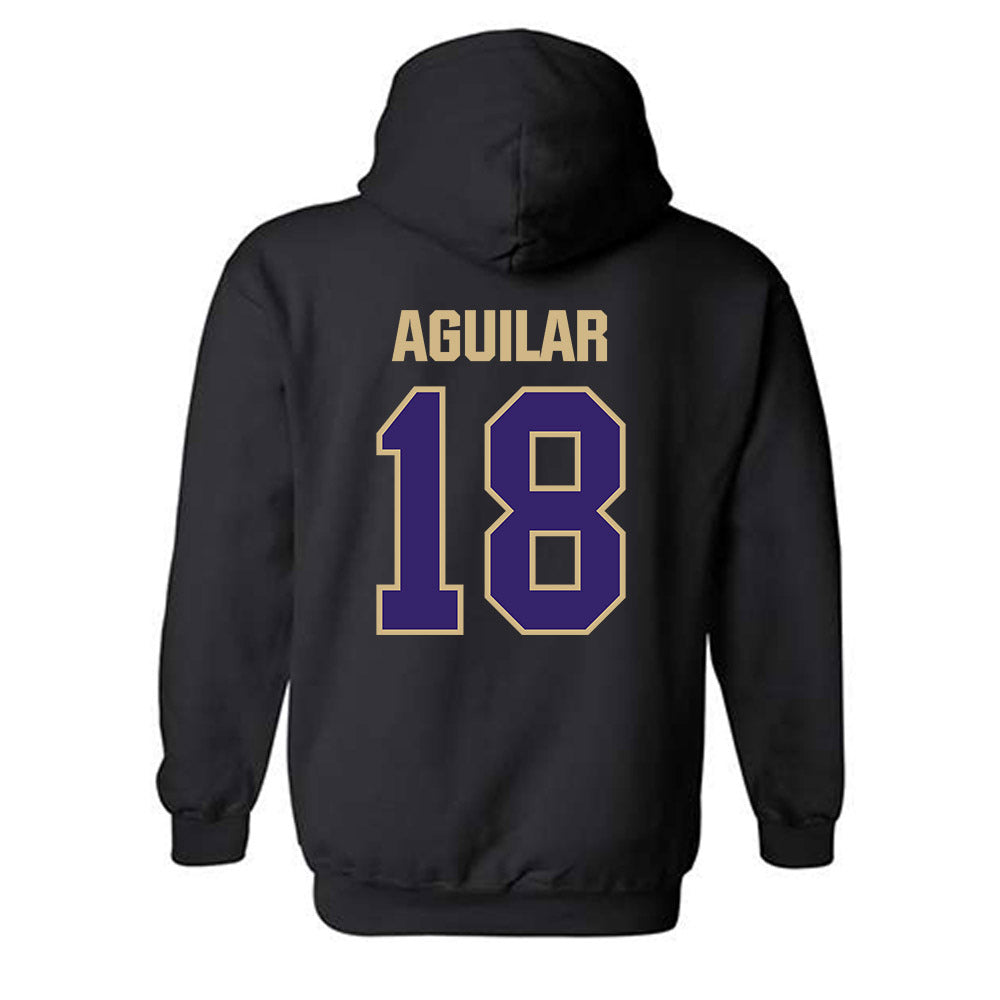 Washington - NCAA Women's Soccer : Vanessa Aguilar - Classic Shersey Hooded Sweatshirt-1