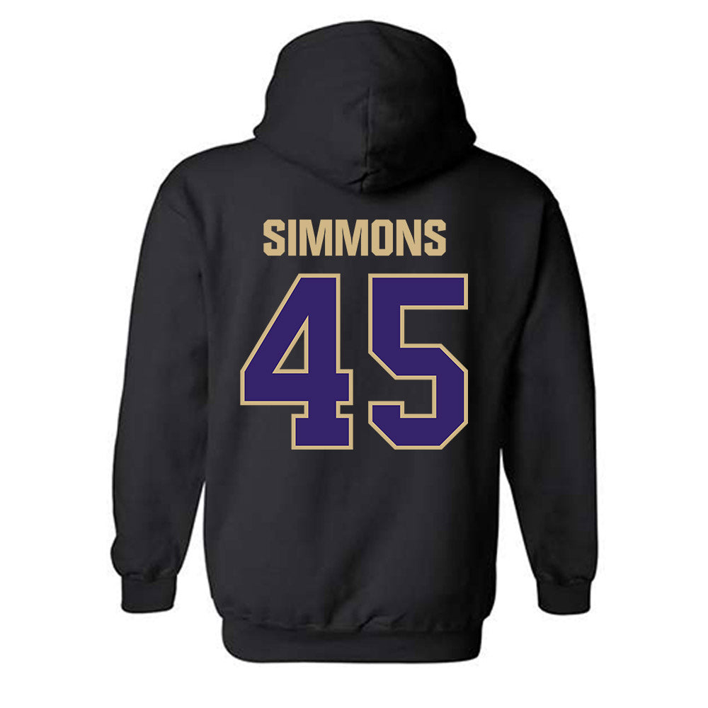 Washington - NCAA Football : Austin Simmons - Classic Shersey Hooded Sweatshirt-1