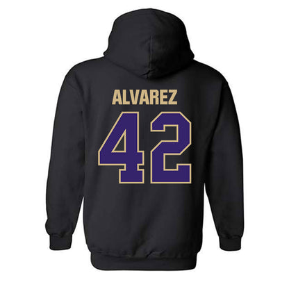 Washington - NCAA Softball : Giselle Alvarez - Classic Shersey Hooded Sweatshirt-1