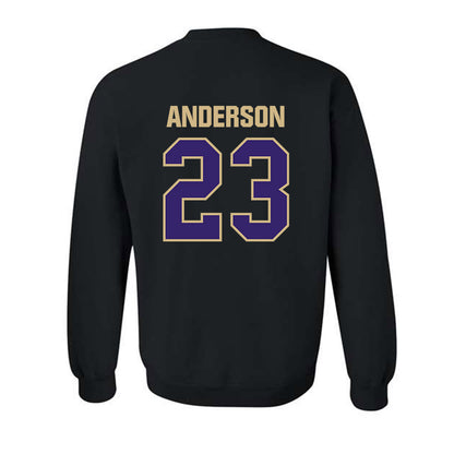 Washington - NCAA Women's Basketball : Olivia Anderson - Classic Shersey Crewneck Sweatshirt-1
