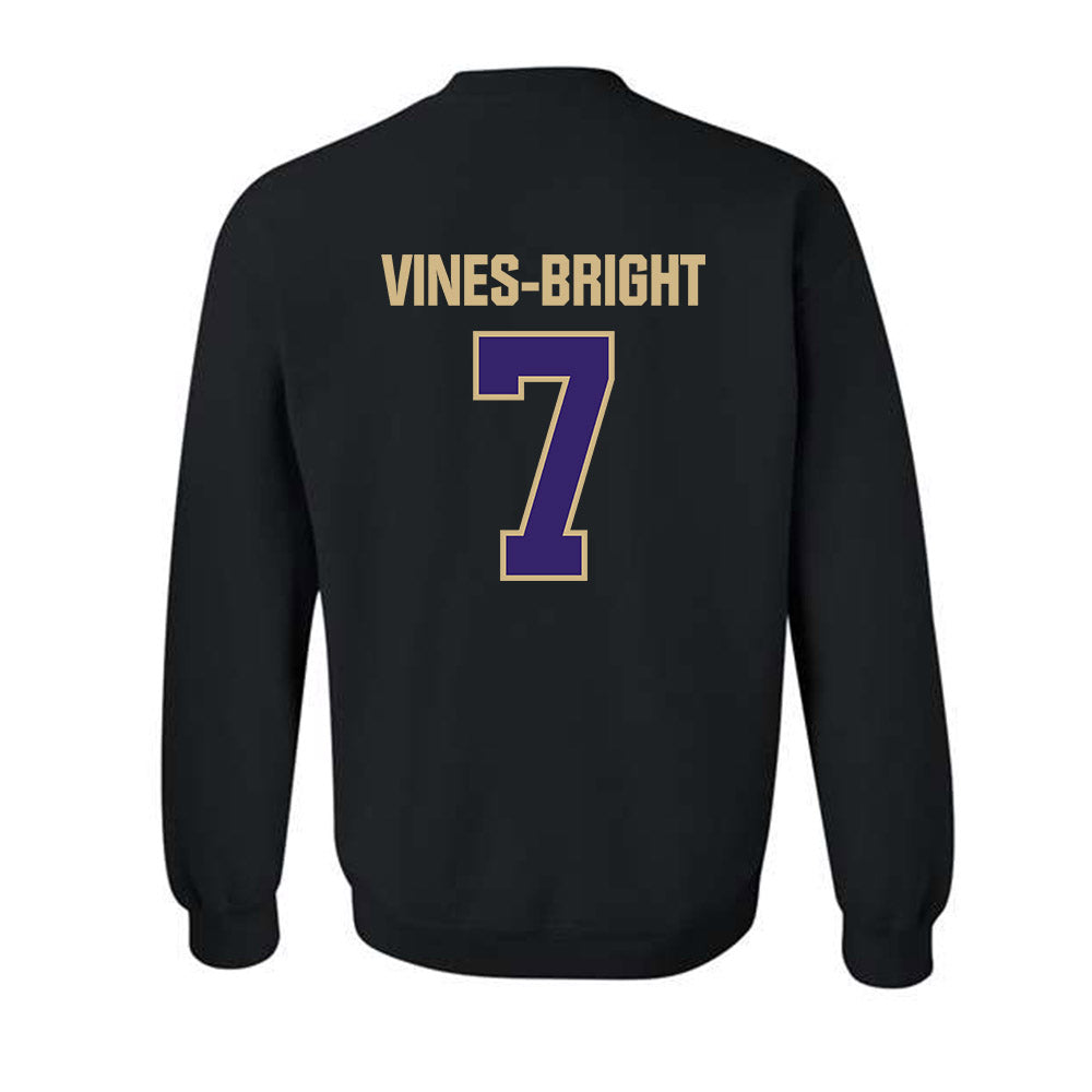 Washington - NCAA Football : Raiden Vines-Bright - Classic Shersey Crewneck Sweatshirt-1