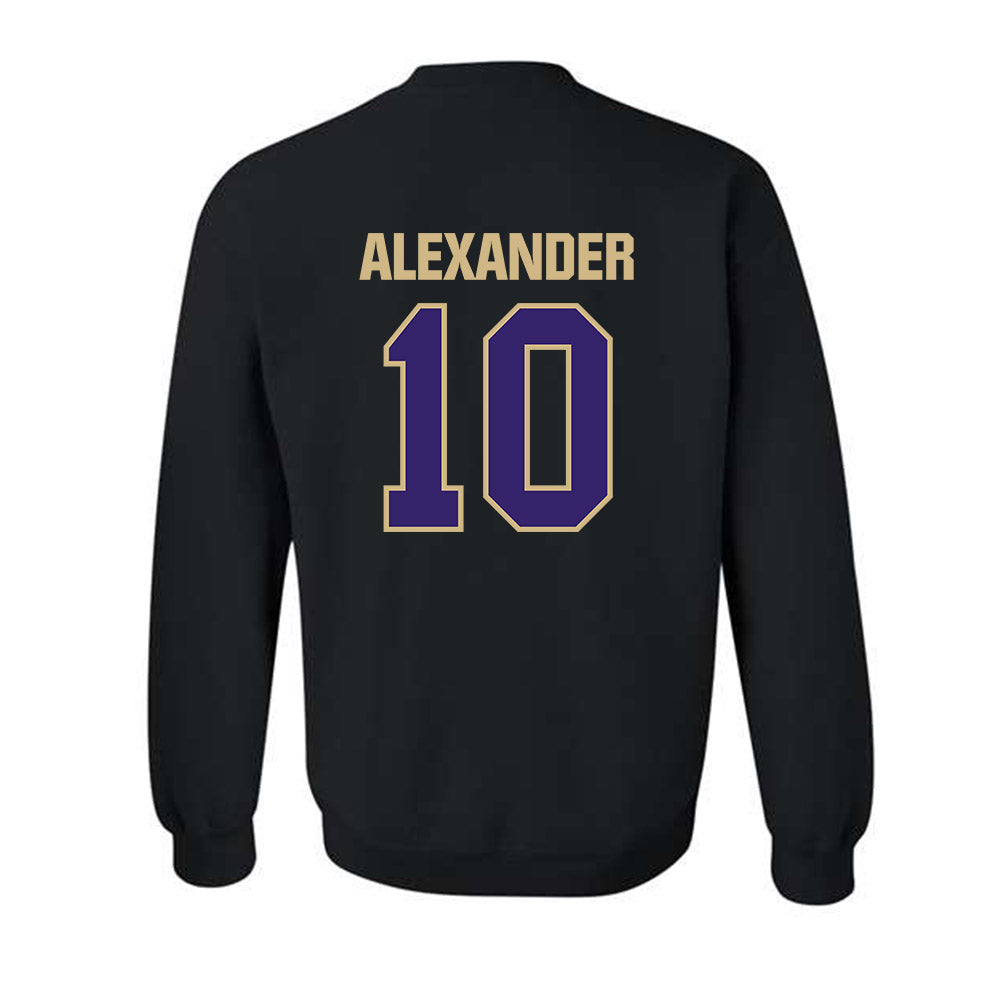 Washington - NCAA Football : Xe'ree Alexander - Classic Shersey Crewneck Sweatshirt-1
