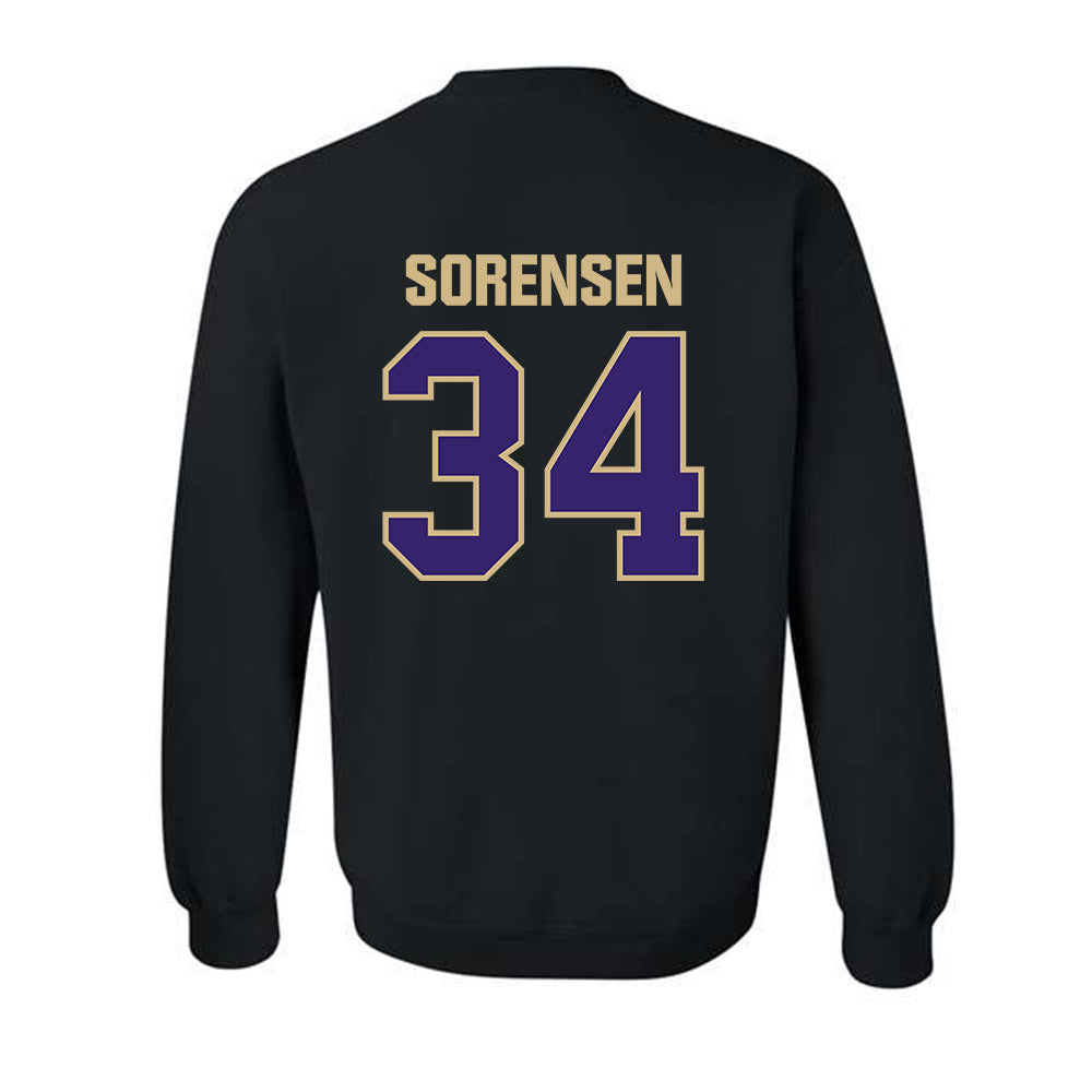 Washington - NCAA Baseball : Noah Sorensen - Classic Shersey Crewneck Sweatshirt-1