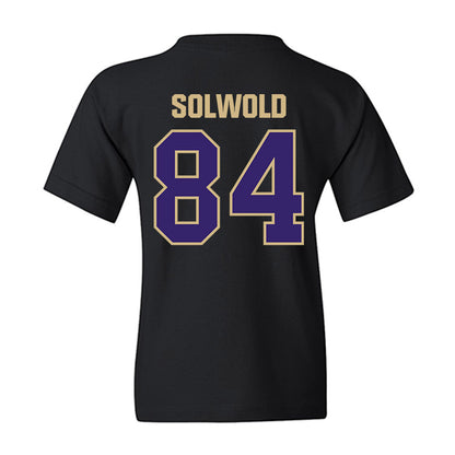 Washington - NCAA Football : Hunter Solwold - Classic Shersey Youth T-Shirt-1