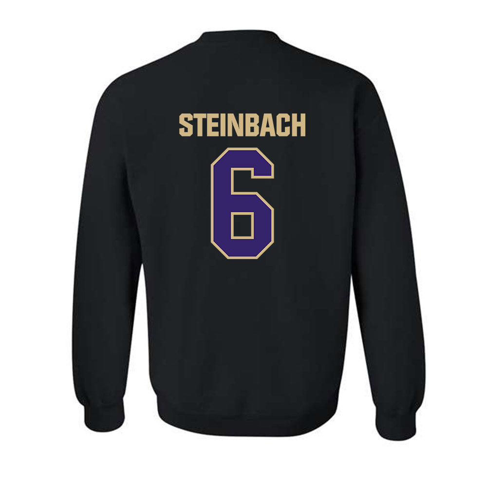 Washington - NCAA Men's Basketball : Hannes Steinbach - Classic Shersey Crewneck Sweatshirt-1