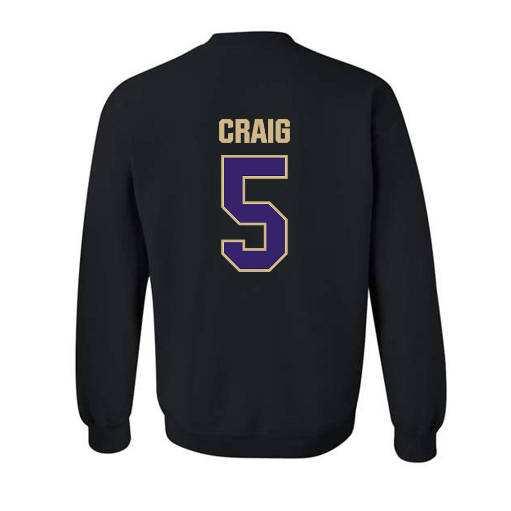 Washington - NCAA Softball : Addie Craig - Classic Shersey Crewneck Sweatshirt-1
